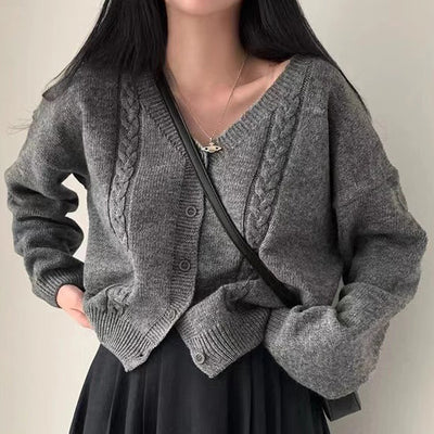 V-neck Cardigan