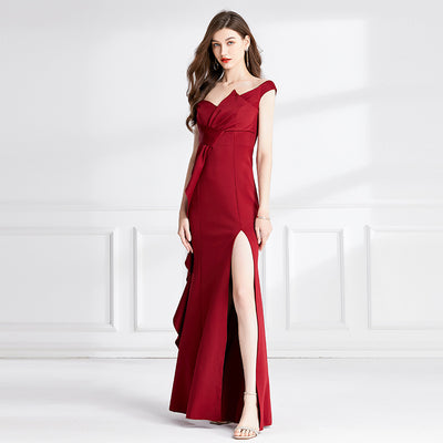 Red Evening Dress