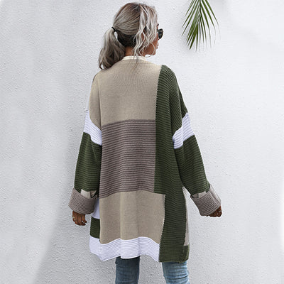 Knitted Cardigan Color Matching