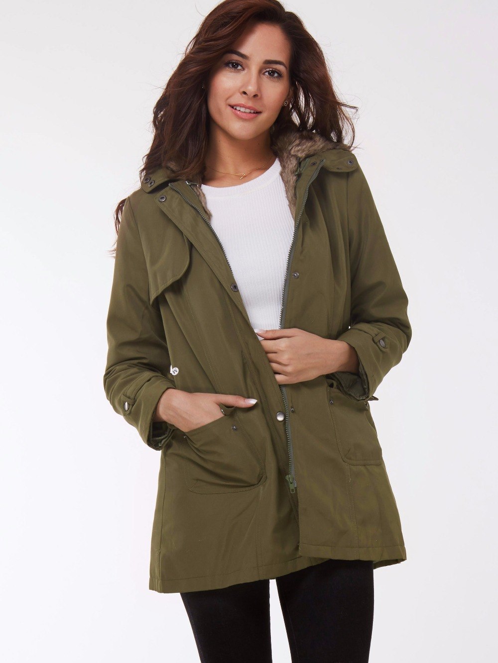 Casual Long-Sleeve Winter Jacket