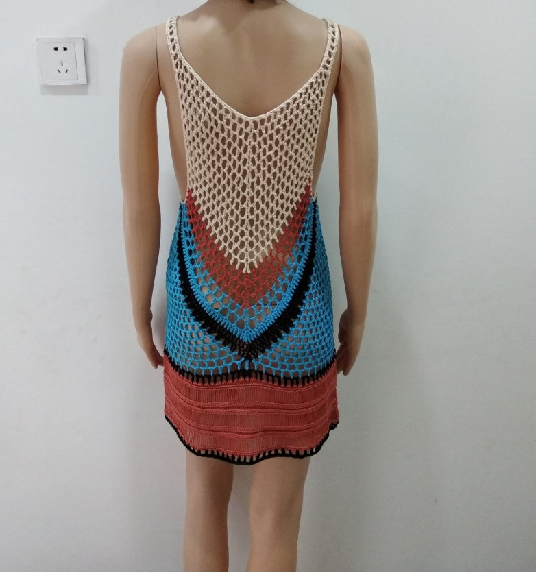 Knitted Cutout Bikini Tank Top