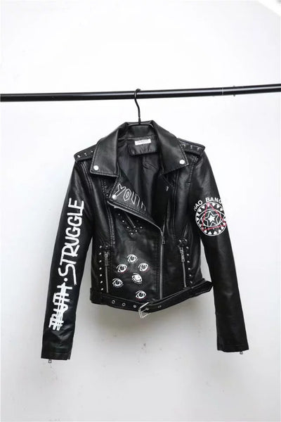 Faux Soft Leather Jacket