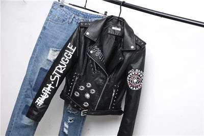 Faux Soft Leather Jacket