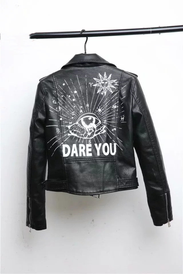 Faux Soft Leather Jacket