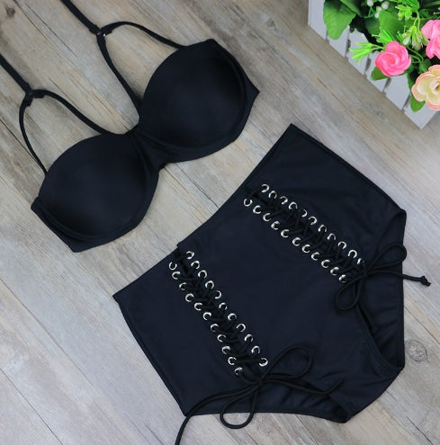 High-Waisted Bikini Set