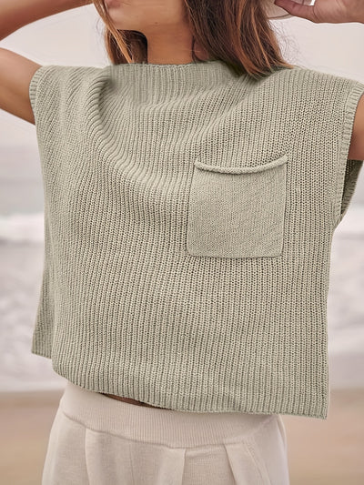 Crew Neck Pullover Sweater