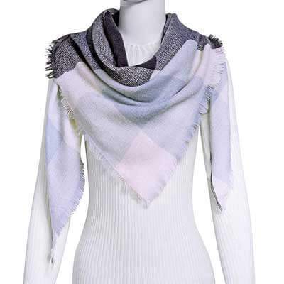 Geometric Triangle Scarf
