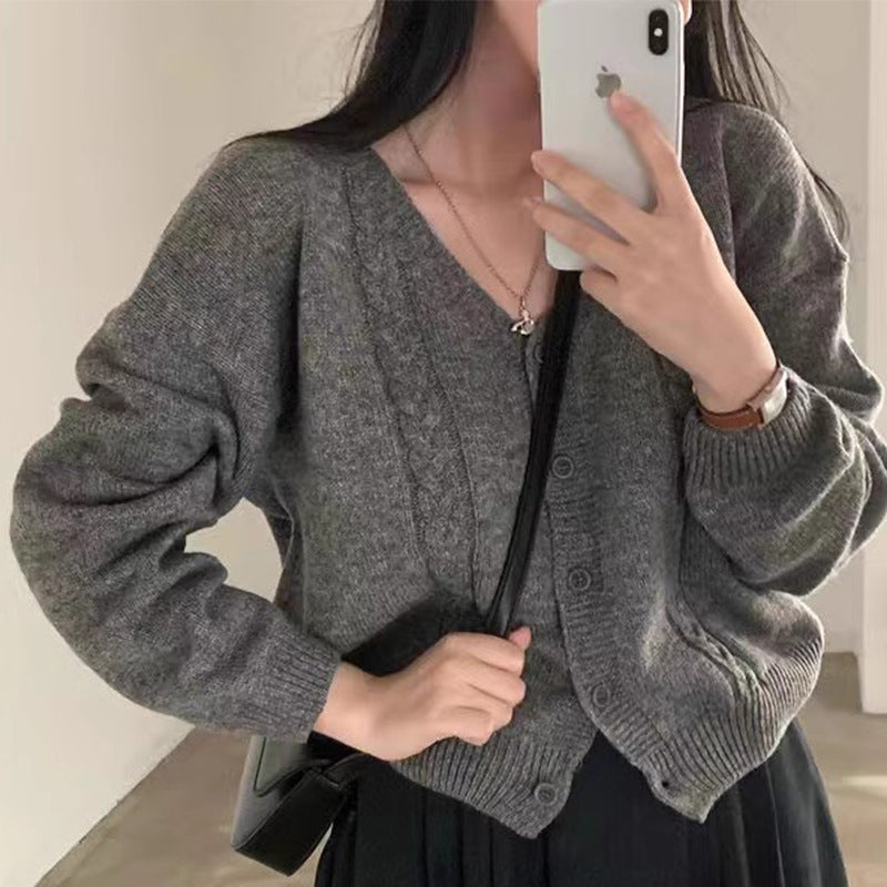 V-neck Cardigan