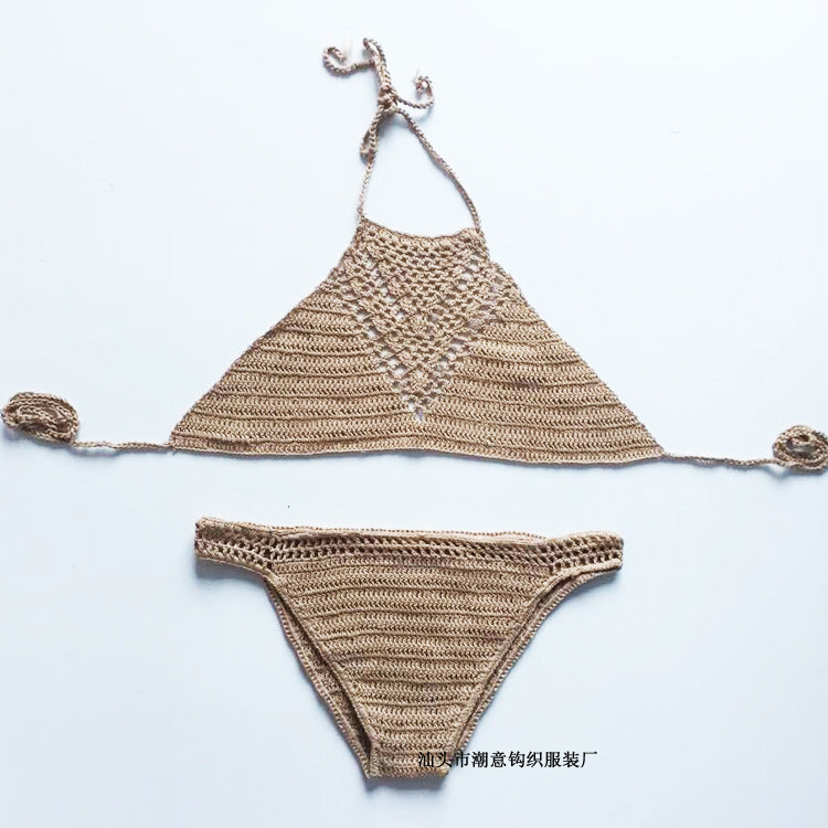 Hand-Woven Bikini Set