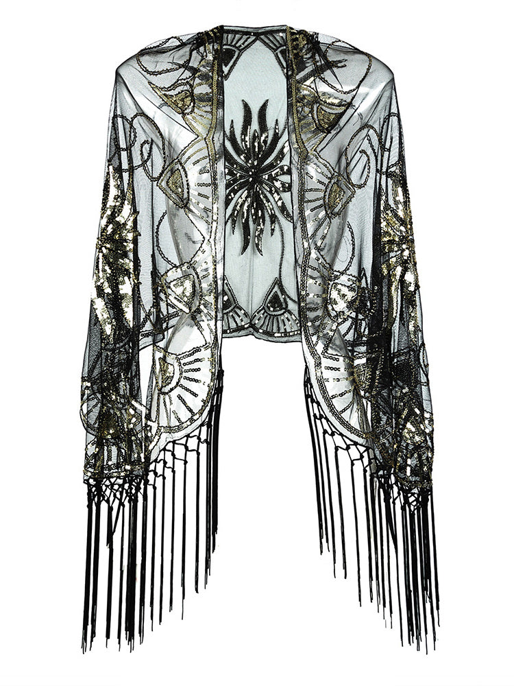 Gatsby-Inspired Mesh Cover-Up