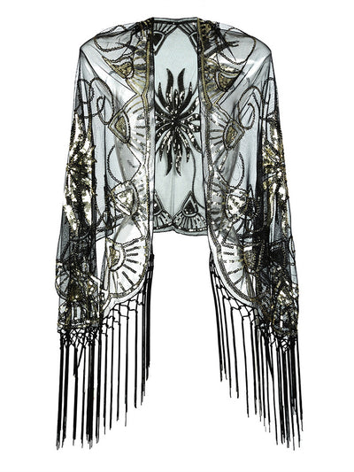 Gatsby-Inspired Mesh Cover-Up