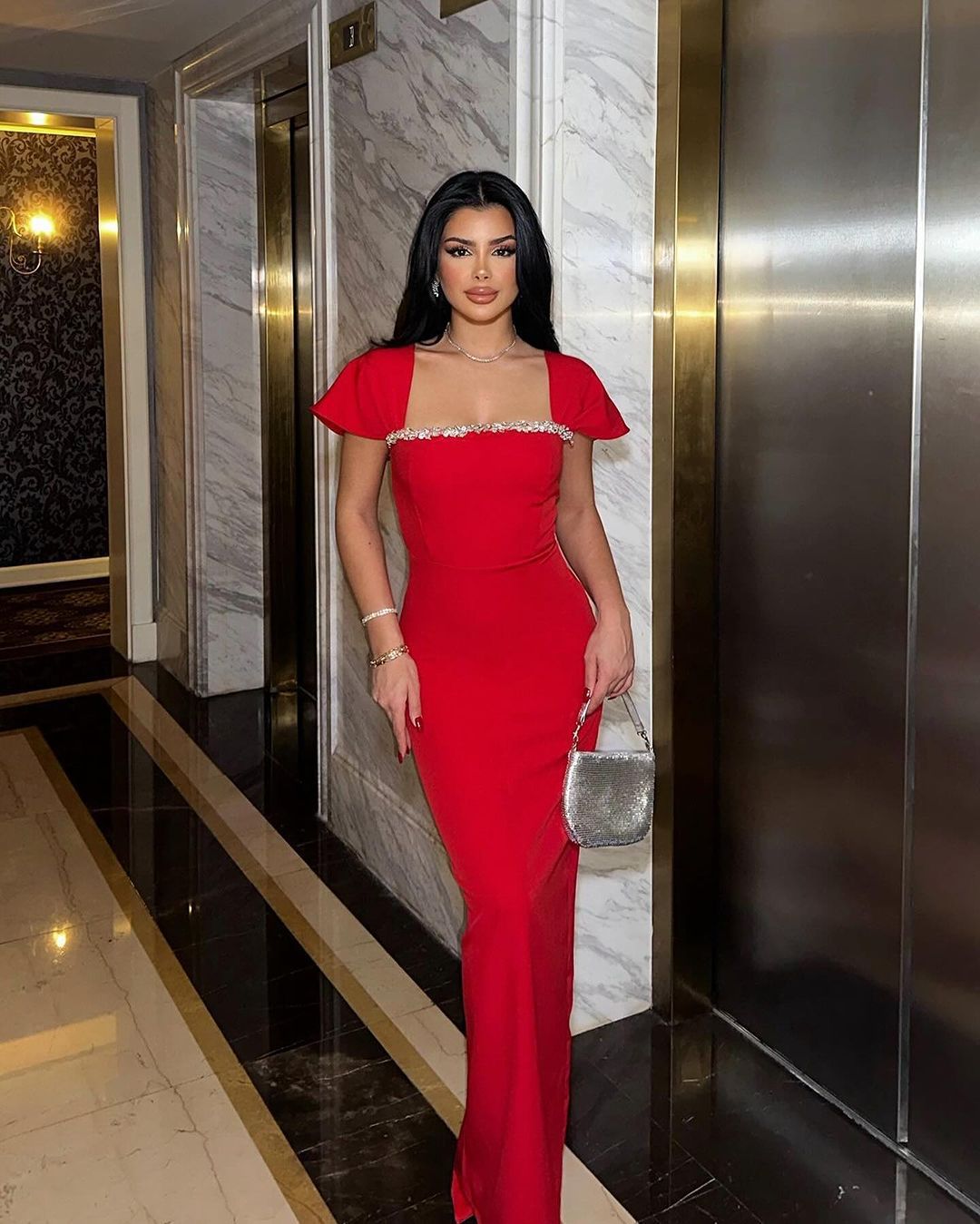 Diamond Evening Dress