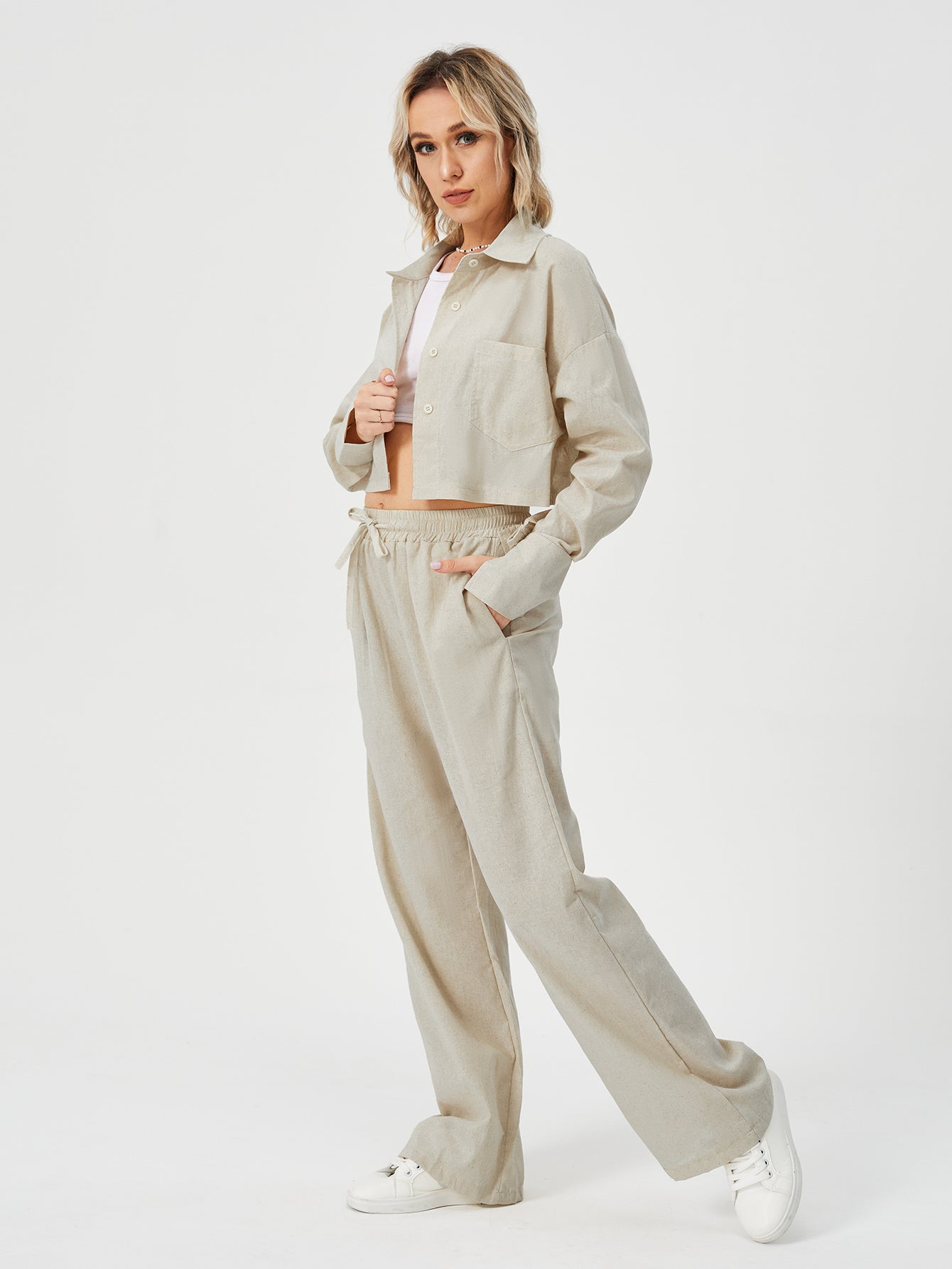 Two-Piece Loungewear Pajama Set