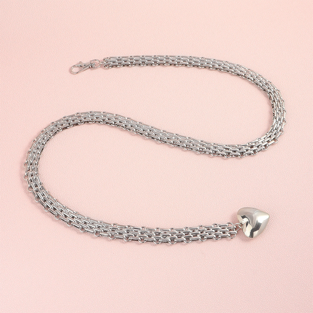Fashion Love Chain Pendant Waist Chain