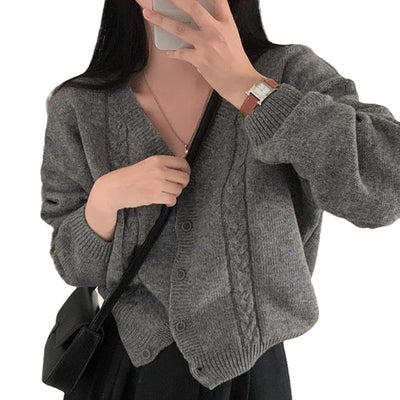 V-neck Cardigan
