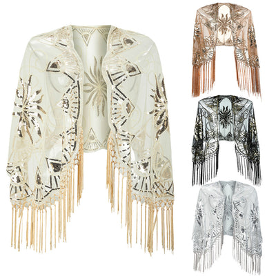Gatsby-Inspired Mesh Cover-Up