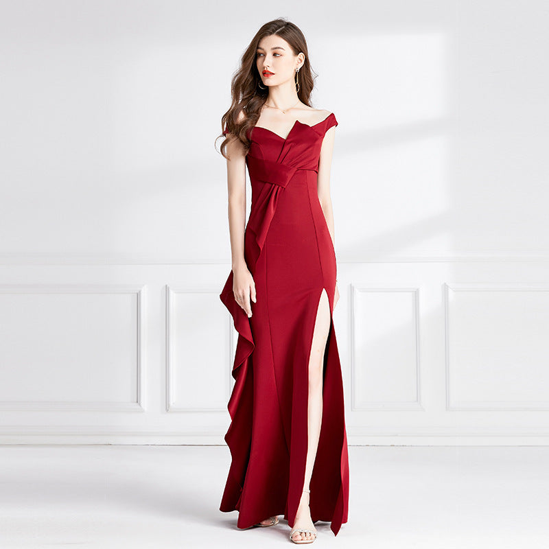 Red Evening Dress
