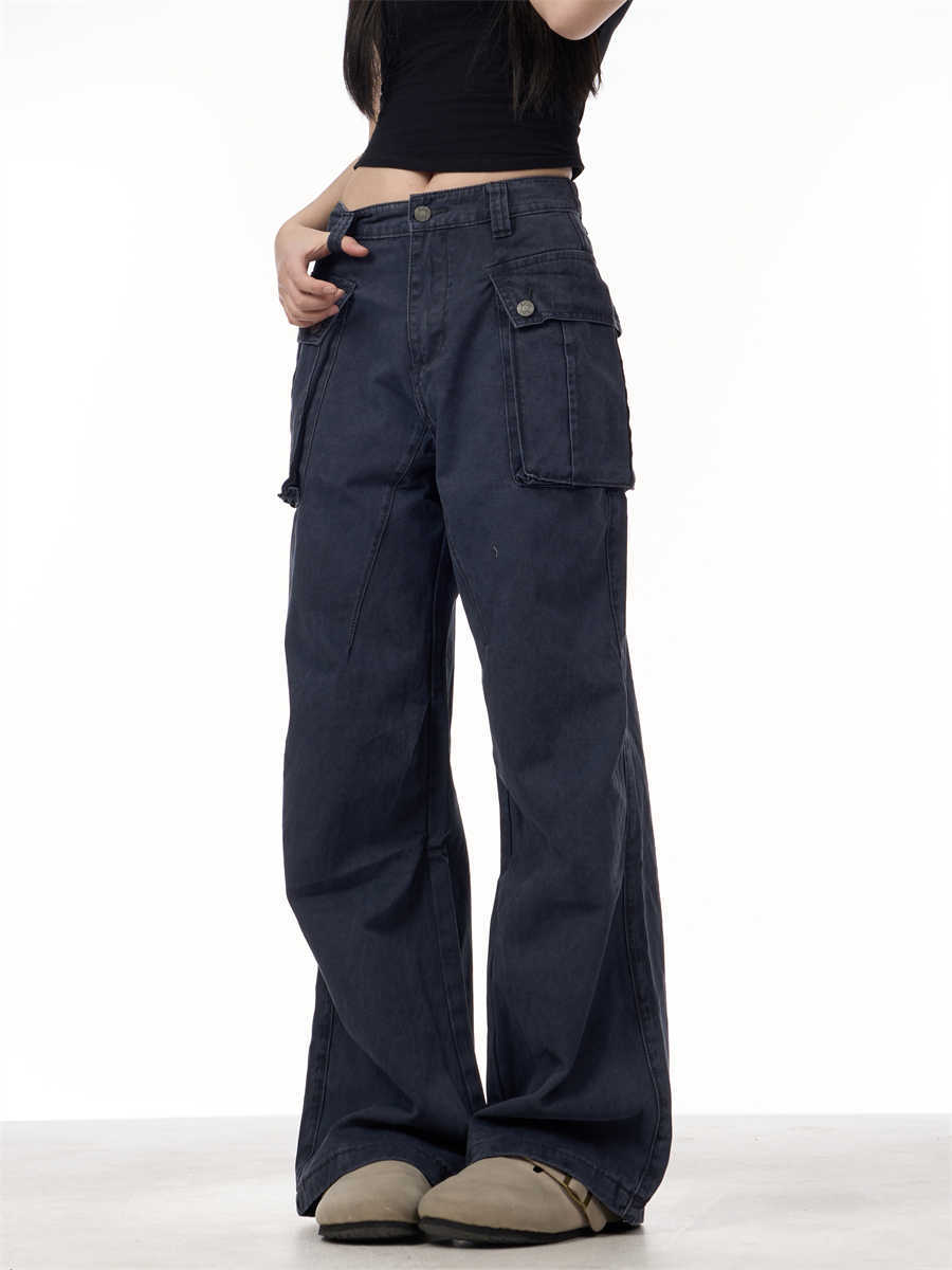 Retro Washed-out Overalls