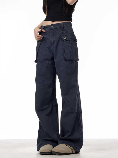 Retro Washed-out Overalls