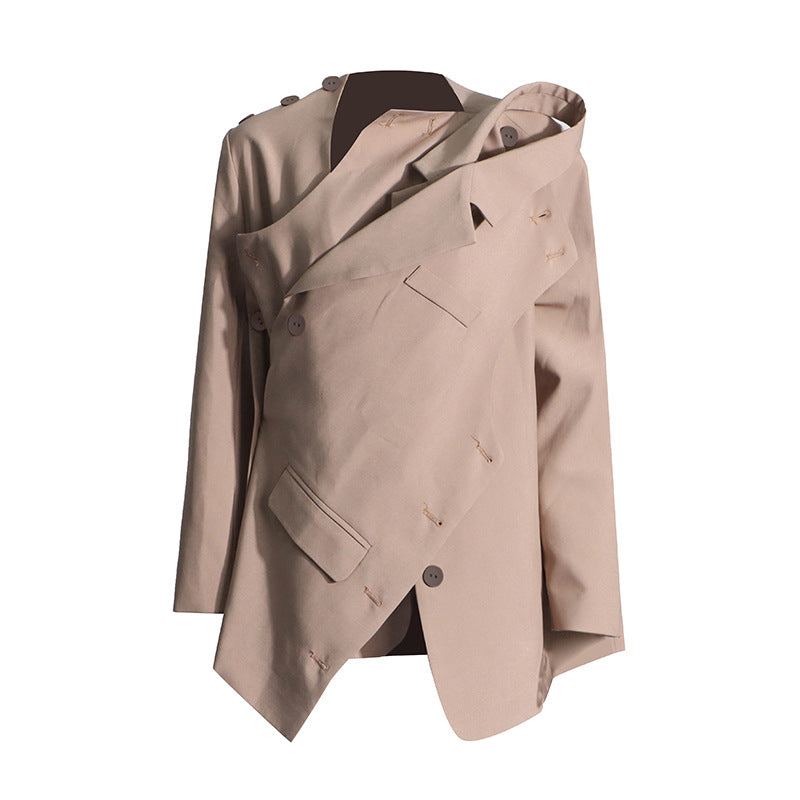 Versatile Two-Way Suit Jacket – Chic & Modern Elegance