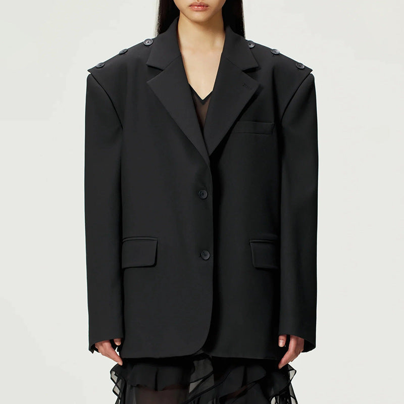 Versatile Two-Way Suit Jacket – Chic & Modern Elegance