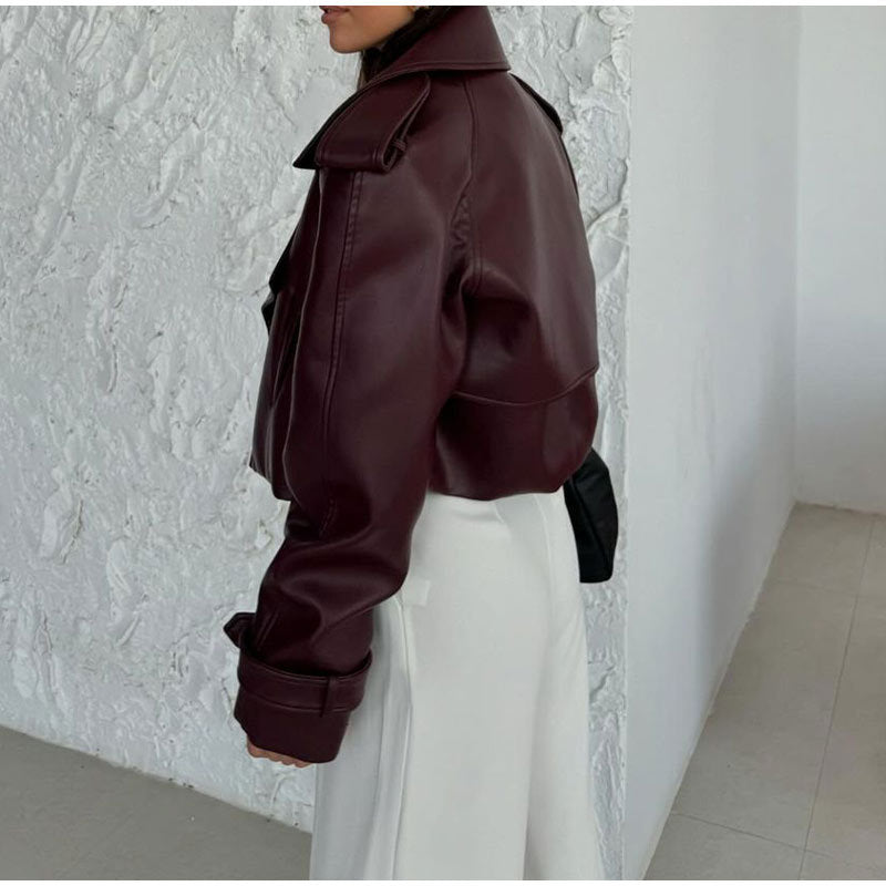 Leather Coat