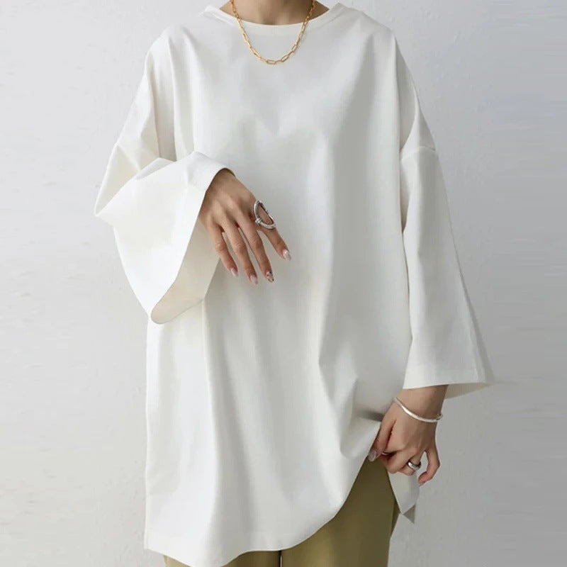 Split Sleeve Loose Top
