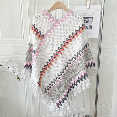 Ethnic Style Irregular Shawl Scarf