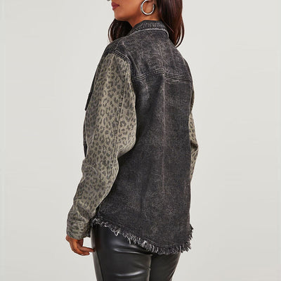 Printed Long-Sleeve Jacket