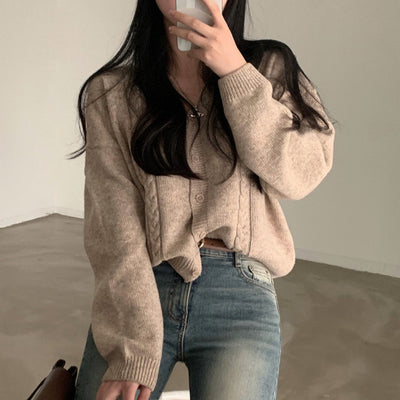 V-neck Cardigan