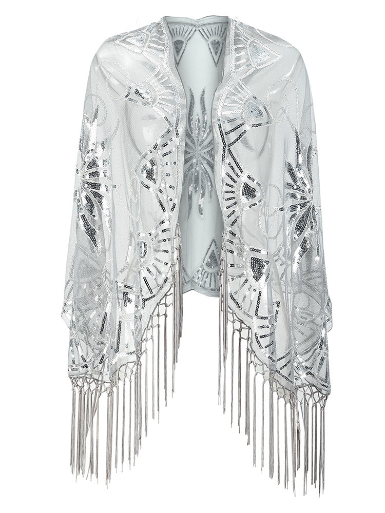 Gatsby-Inspired Mesh Cover-Up