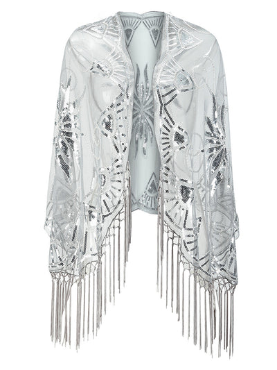 Gatsby-Inspired Mesh Cover-Up