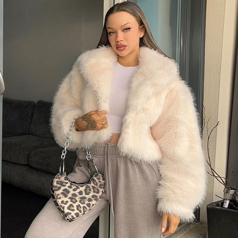 Thick Plush Cardigan