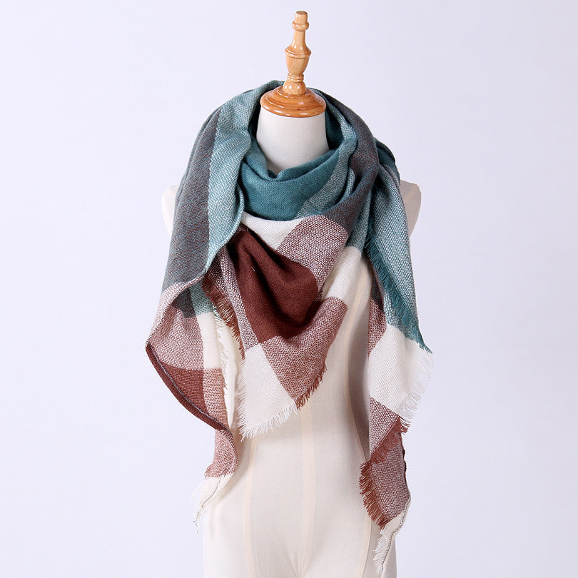 Geometric Triangle Scarf