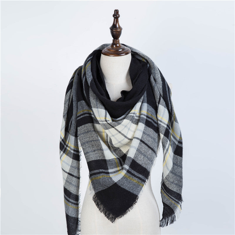 Geometric Triangle Scarf