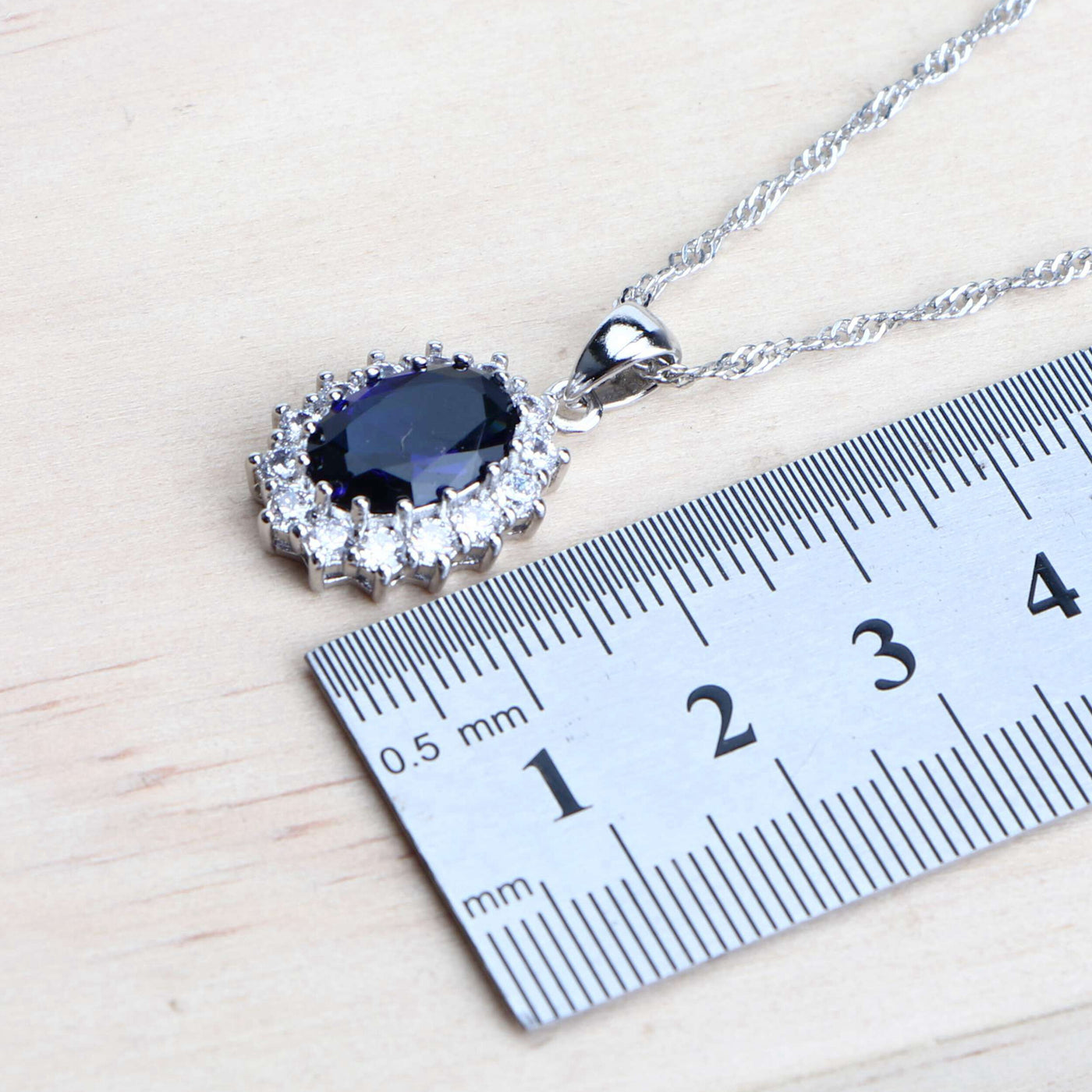 Silver 925 Bridal Jewelry Set
