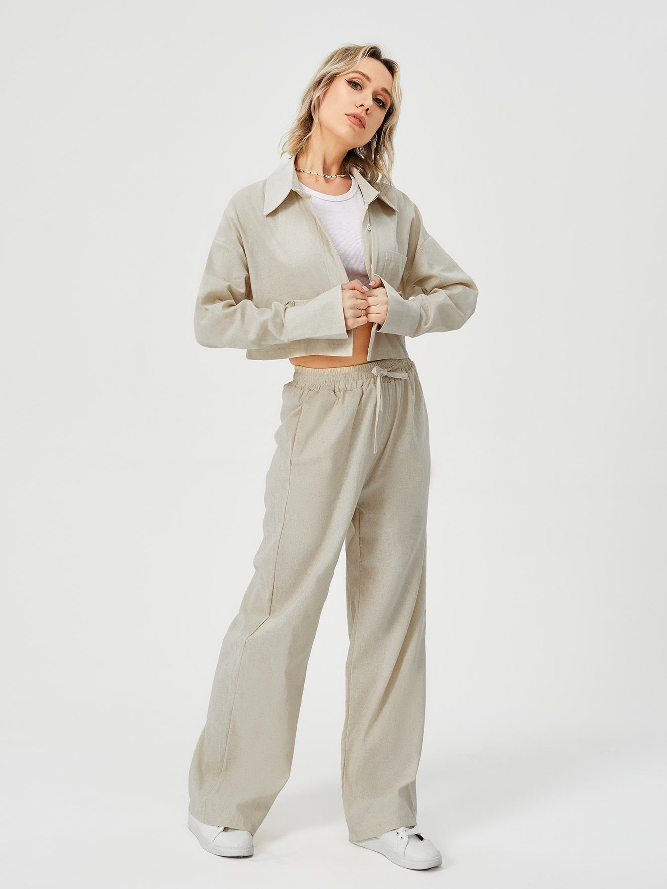 Two-Piece Loungewear Pajama Set