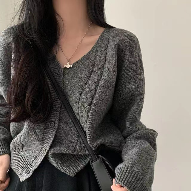 V-neck Cardigan