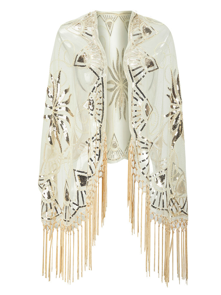 Gatsby-Inspired Mesh Cover-Up