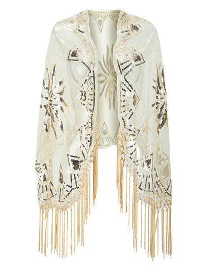 Gatsby-Inspired Mesh Cover-Up