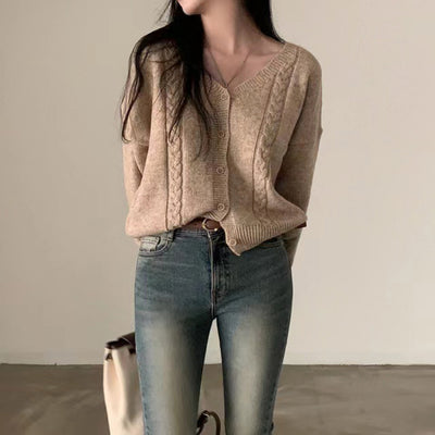 V-neck Cardigan