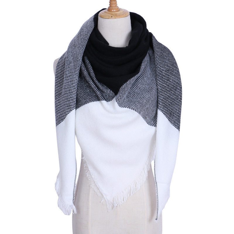 Geometric Triangle Scarf