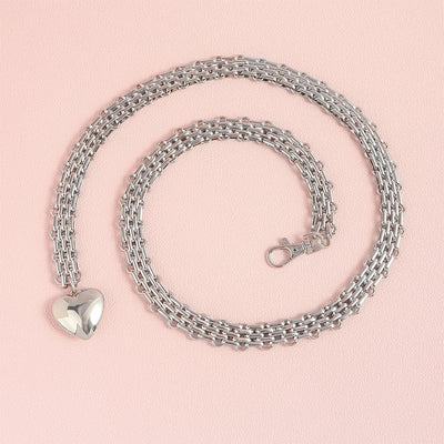Fashion Love Chain Pendant Waist Chain
