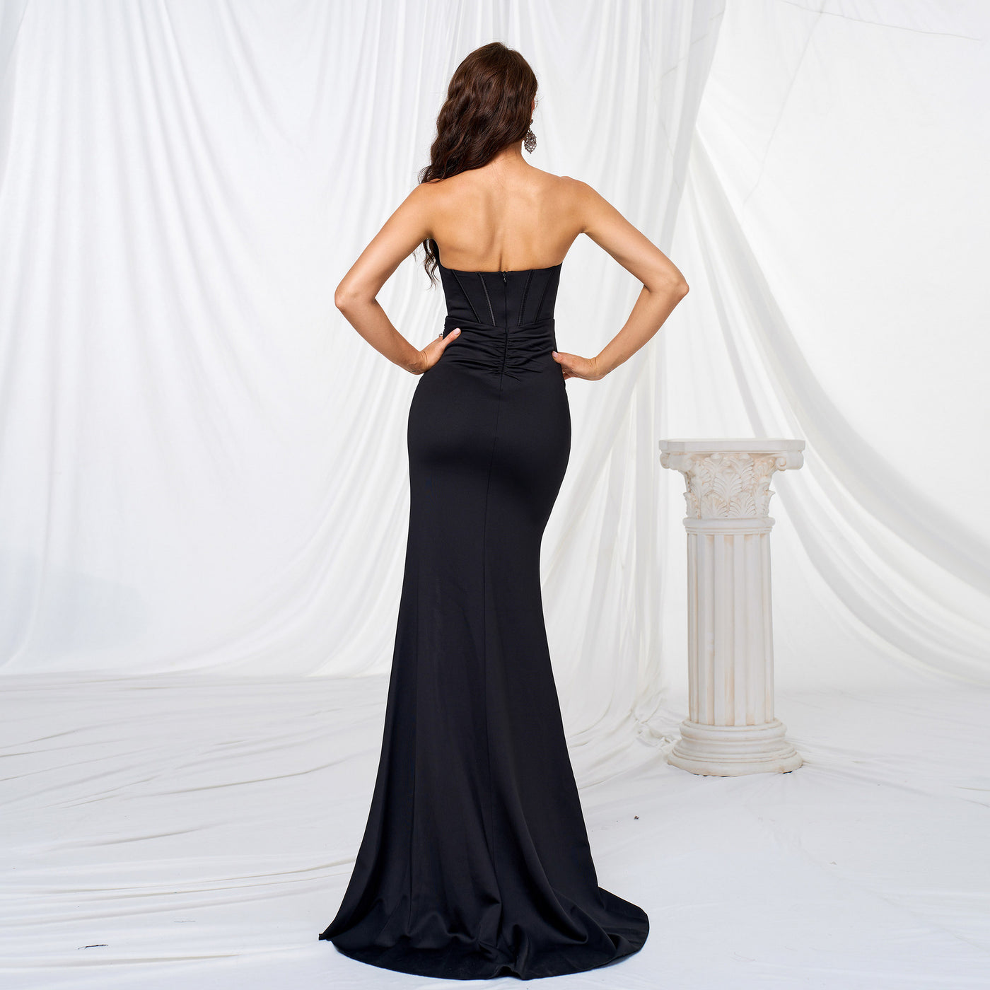 Elegant Off-Shoulder Evening Dress