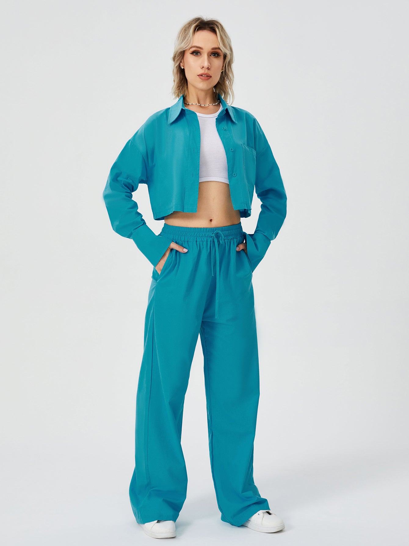 Two-Piece Loungewear Pajama Set