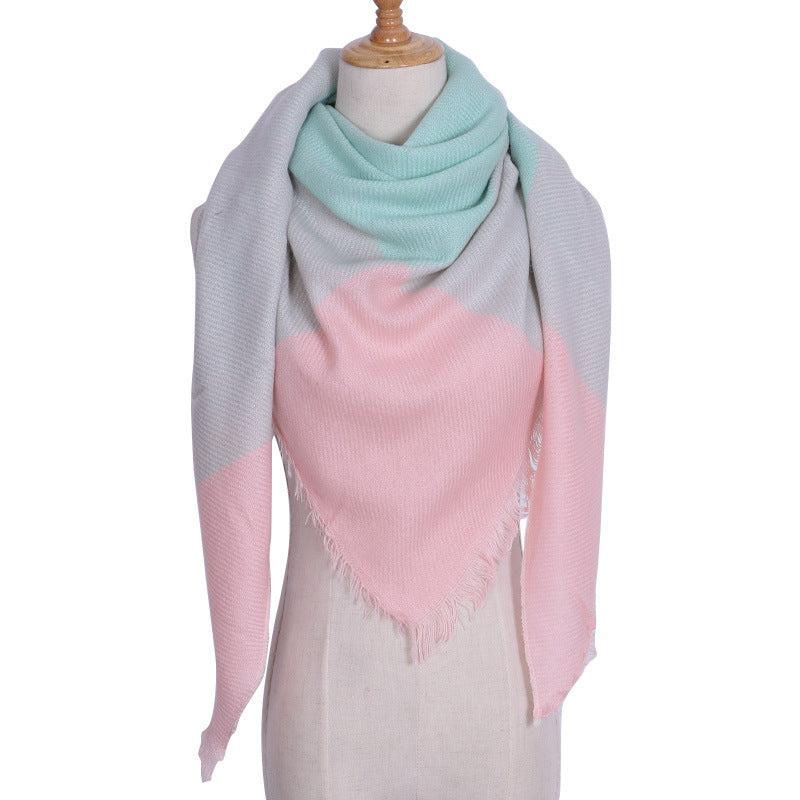 Geometric Triangle Scarf