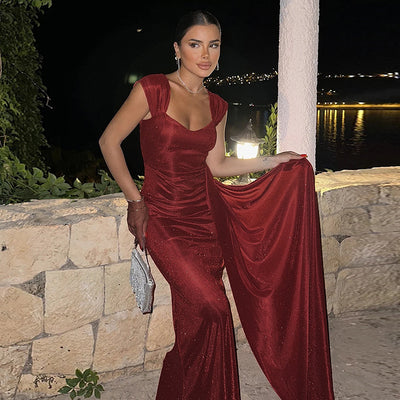Glittering Long Dress