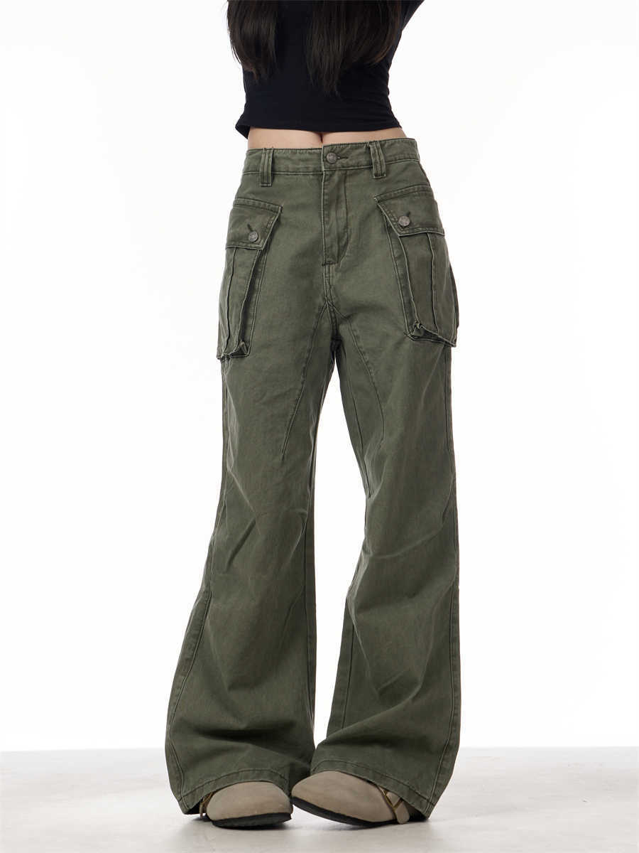 Retro Washed-out Overalls