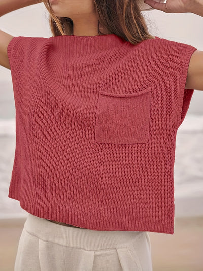 Crew Neck Pullover Sweater